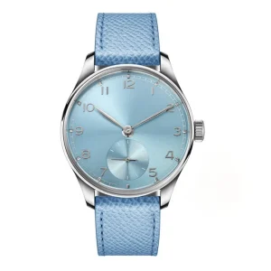 High End Sapphire Crystal Glass Ultra Thin Business Men’s Small Seconds Mechanical Wristwatch