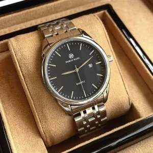 High Quality Business Fashion Men’s Quartz Wrist Watches Steel Band Men’s Watch Luxury