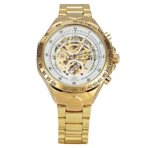 High Quality Custom Retro Mechanical Watch Fashion Men’s Business Steel Belt Leisure Joker Trend Exquisite Luxury Men’s Watches