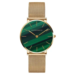 High Quality Elegant Female Women’s Watches Luxury Watch for Women with Green Dial