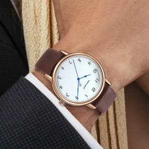 High Quality Fashion Design Men’s Business Quartz Watch Men’s Watch Sweep Second