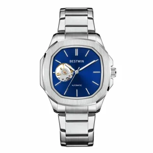 High Quality Luxury Sport Coin Business Style Unisex Fully Automatic Mechanical Watch Tourbillon Stainless Steel Pointer