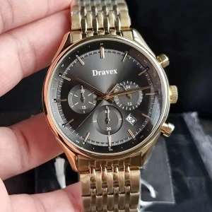 High Quality Luxury Watch For Men Stainless Steel Luminous Date Waterproof 50M Quartz Watches