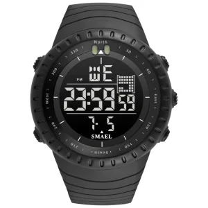 High Quality Men Electronic Digital Sports Watch Waterproof LED Backlight Watch