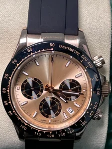 Men’s Automatic Mechanical Watch Stainless Steel Case Luminous Rubber Hip Hop Business Travel Luxury Sports