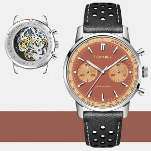 High Quality Multifunction 316l Stainless Steel Watch Customize logo Retro Classic Chronograph Automatic Men Watches