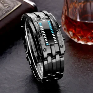 High Quality Sports Electronic LED Digital Watch for Men and Boys