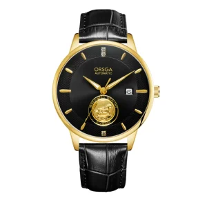 High Quality Watches Round Dials Leather Straps Made by Hand Suitable for Business Occasions Men’s Watches