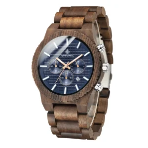 High Quality Wooden Wrist Watch Handmade Wood Watch Logo for Men and Women
