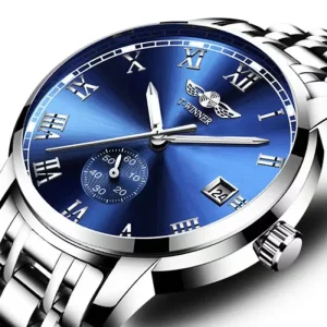 High quality Custom Exquisite Luxury Automatic Mechanical Watches New Fashion Hollow Waterproof Luminous Business Men’s Watches