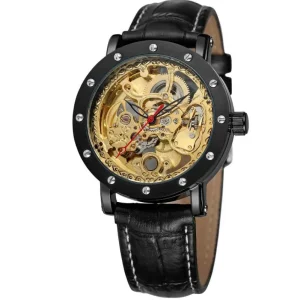High quality Custom Exquisite Luxury Hollowed out for Business Automatic Mechanical Watches Fashion Casual Men’s Watches