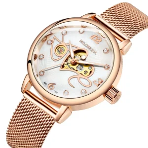 High quality Customized Exquisite Luxury Hollowed Out Automatic Mechanical Watch Fashion Leisure Business Men’s Watches
