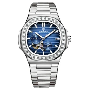 High-quality Multi-functional Waterproof Men’s Mechanical Watch Fashionable Business-Oriented Trend