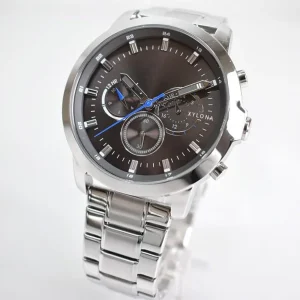 High-quality Stainless Steel Quartz Watch and Leather Chronograph for Men