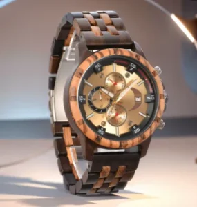Hollow Movement Unisex Wooden Mechanical Watch