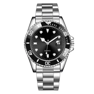 Hot Sales Mens Watches Top Brand Luxury Men Fashion Stainless Steel Date Sport Quartz Analog Wrist Watch