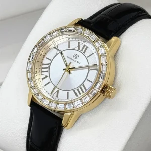 Hot Selling Classic Designer Style Women’s Quartz Watch Fashionable Full Diamond Waterproof Wrist Watch for Women