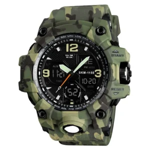 Hot Selling EMAK Fashion Sports Watch Men’s Shockproof Analog Digital Waterproof Watch