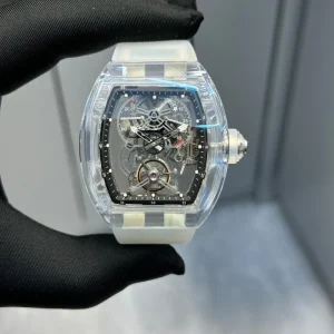 Hot Selling High Quality 5601 Fashion Automatic Mechanical Watch Limited Edition Power Reserve Full Sapphire Pointer