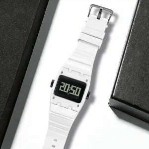 Hot Supplier Unisex Fashion Men Women Digital Watch Luxury Wristband Sport LED Watch Special Male Alarm Watch in Stock