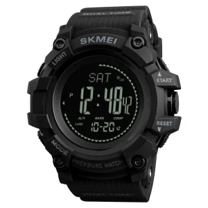 Japan Digital Watch Women Analog Digital Luxury LED Display Rubber Sport Watch