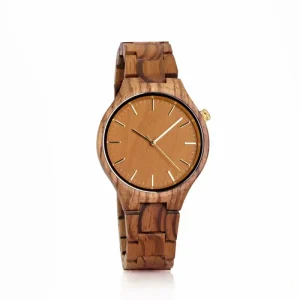Japanese Movement Quartz Watch Personalized Wooden Watch for Men Women Christmas Gift