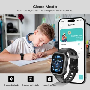 K10 IP68 Real Time Position Waterproof HD Video Call 950mAh RTOS GPS Tracking SIM Card 4G Kids Smart Watch