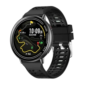 KC100 IP68 Waterproof 1.39 Inch Fitness Tracker Heart Rate Monitor GPS Smart Watch