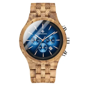 KUNHUANG 1033 Sustainable Wooden Quartz Watch Wood Watches