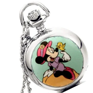 Kids’ Favorite Gifts Pocket Watch with Friends Mickey and Minnie Many Latest Designs