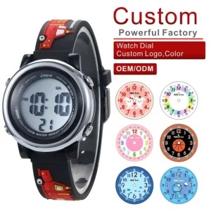 Kids Watch 3D Cartoon Waterproof Wristwatch