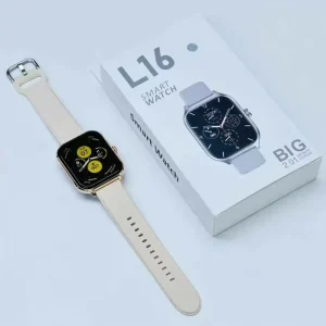 L16 Smart Watches Big Screen BT Call Waterproof Fitness Tracker Men Women Ultra-thin Smartwatch