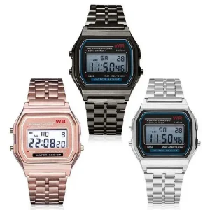 Newest Digital Clock Watches in Bulk, Men Digital Sport Watches, Women Ladies