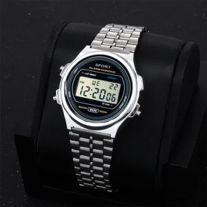 LED Fashion Wrist Watch High Quality Man Women Electronic Sports Quartz Waterproof Ladies Watch