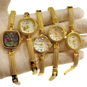 LYN ELY 25001 Women’s Watch with Thin Strap Chain Compact Simple and Fashionable Quartz Watch