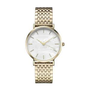 Ladies Analog Quartz Dress Watch Stainless Steel OEM