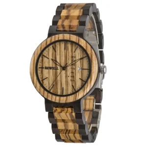 Ladies Handmade Natural Wood Watches Classic Waterproof Grain Men Reloj Wooden Wrist Watch