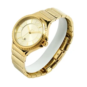 Ladies’ Quartz Watch with Date Display Function Diamond Watch Stainless Steel Bracelet Waterproof Japanese Movement
