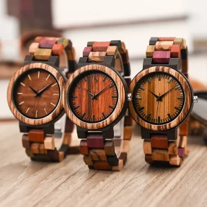 Ladies Watch Wooden Watches and Women Japan Movement Custom logo Color Wood Watch for Women