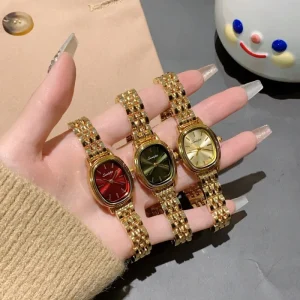Ladies’ Watches Luxury Watches Elegant Ladies’ Gifts Ladies’ Oval Dials Minimalist Ladies’ Quartz Watches