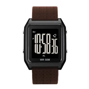 Large Face LED Digital Watch Electronic Kids Wrist LCD Sport Chronograph Digital Watch for Boys