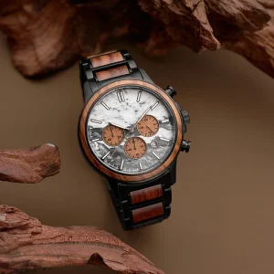 Latest Design Charm Style Personalized logo Quartz Movement Wooden Watch for Man