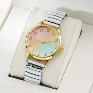 Latest Design Digital Timing Alloy Large Dial Quartz Movement Retro Party Women’s Quartz Watch