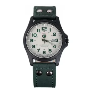 Leather Strap Hand Men Wrist Student Sports Watches Retro Fashion Men’s Quartz Watch