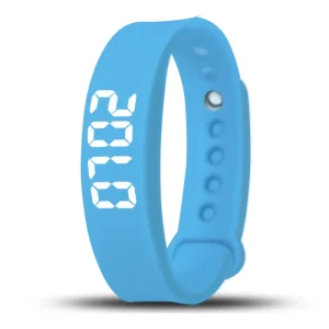 Led Digital Pedometer Watch Digital Steps Tracker Vibrating Alarm Clock Stopwatch Great Gift