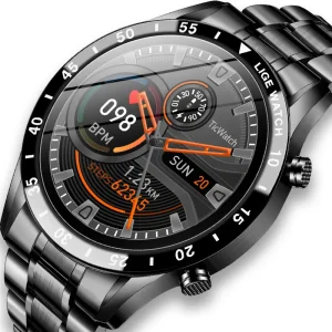 Lige 0189 Fashion Smartwatch Call Heart Rate Monitoring Music Control Waterproof Sports Reloj Smart Watch