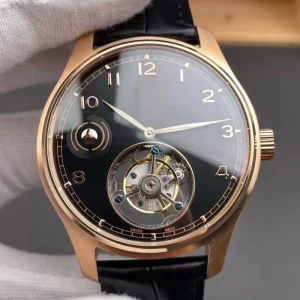 Limited edition New Men’s Tourbillon Rose Gold Sapphire Crystal Automatic Mechanical Business Watch