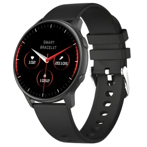 Long Life Time 1.28inch IPS Display Smart Watch Sleep Tracker Silica Gel Calendar IP68 Waterproof 5 10 Days Battery
