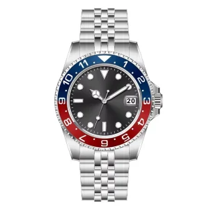 Low MOQ Custom Logo Watches Sapphire Glass Japan Automatic Movement NH Men’s Mechanical Diver Watch for Men OEM