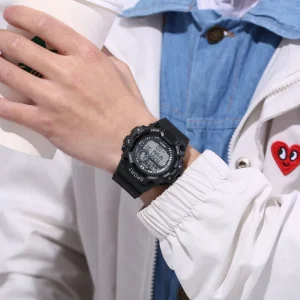 Luminous Calendar LED Student Sports Watch Multifunctional Timing Alarm Clock Children’s Digital Watch